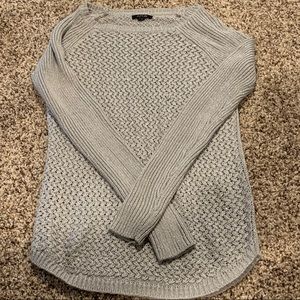 Silver sparkly sweater
